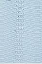 view 4 of 4 Loulou Knit Dress in Metallic Powder Blue