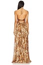 view 3 of 4 Kimmy Dress in Terracotta Paisley