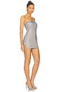 view 2 of 5 Catherine Sequin Dress in Silver Cloud