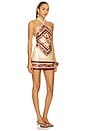 view 2 of 3 Adelaide Dress in Terracotta Bandana