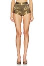 view 1 of 6 Elualy Embellished Short in Ochre