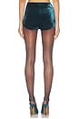 view 6 of 7 Menlo Velvet Short in Sarcelle