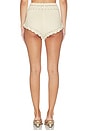 view 4 of 6 Margo Crochet Shorts in Metallic Ivory