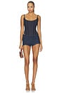 view 5 of 6 Daisey Denim Short in Rinse