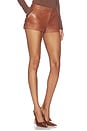 view 2 of 6 Valesia Leather Short in Cigar