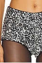 view 6 of 6 Braelynn Crystal Hot Short in Black