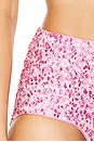 view 6 of 6 Braelynn Crystal Hot Short in Pink & White