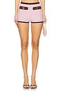view 1 of 6 Edith Short in Metallic Earl Rose & Pecan