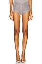 view 1 of 6 Gracie Embellishment Short in Cloud & Gunmetal