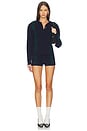 view 5 of 6 Filomina Embellished Short in Pine & Navy