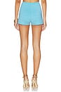 view 4 of 6 Sandra Knit Short in Metallic Aqua