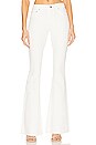 view 1 of 4 JEANS ACAMPANADOS DE TIRO MEDIO MOORE in Washed White
