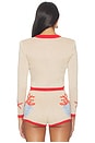 view 4 of 6 GILET ARALYN in Sand Multi