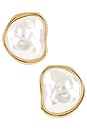 view 1 of 2 Fiorenza Earring in Pearl White