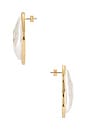 view 2 of 2 Fiorenza Earring in Pearl White