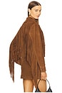 view 1 of 6 Vonda Suede Jacket in Toffee