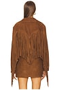 view 5 of 6 Vonda Suede Jacket in Toffee