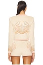 view 3 of 4 Bellina Knit Jacket in Metallic Multi