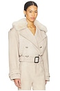 view 2 of 4 Rubee Coat in Khaki