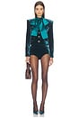 view 5 of 4 Alto Velvet Jacket in Sarcelle