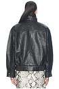 view 5 of 5 Sylvana Leather Jacket in Black
