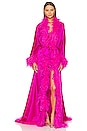 view 4 of 4 Juno Robe in Neon Pink