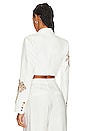 view 4 of 6 Palazza Blazer in White