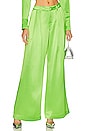 view 1 of 4 Pauletta Pant in Lime Punch