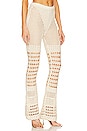 view 2 of 5 Tatiana Pant in Ivory/gold