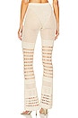 view 3 of 5 Tatiana Pant in Ivory/gold