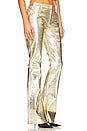 view 2 of 4 PANTALON LYNX in Gold