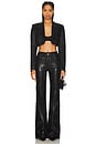 view 5 of 6 Yara Pant in Liquid Black