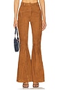 view 1 of 6 Manuela Suede Pant in Cognac