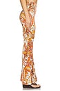 view 3 of 6 Harmoni Pant in Terracotta Paisley