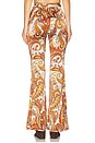 view 4 of 6 Harmoni Pant in Terracotta Paisley