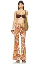 view 5 of 6 Harmoni Pant in Terracotta Paisley