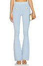 view 1 of 6 Joliet Knit Pant in Metallic Powder Blue