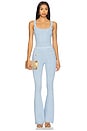 view 5 of 6 Joliet Knit Pant in Metallic Powder Blue