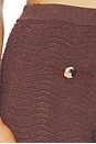 view 6 of 6 Joliet Knit Pant in Metallic Chocolate