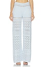 view 1 of 6 PANTALON ORNELIE in Metallic Glace