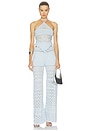 view 5 of 6 PANTALON ORNELIE in Metallic Glace