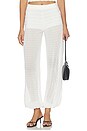 view 1 of 6 Devyn Pant in White