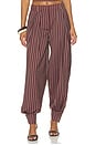 view 1 of 6 PANTALÓN VELORA  in Cigar Pinstripe