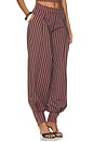 view 2 of 6 PANTALÓN VELORA  in Cigar Pinstripe