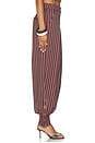 view 4 of 6 PANTALÓN VELORA  in Cigar Pinstripe