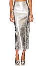 view 1 of 4 FALDA MAXI LIZA in Silver