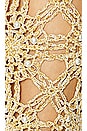 view 5 of 5 Sofie Skirt in Metallic Gold