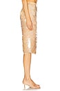 view 3 of 6 Riley Sequin Skirt in Honey Beige