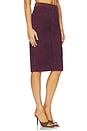 view 2 of 6 Marcella Skirt in Bordeaux