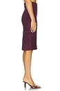 view 3 of 6 Marcella Skirt in Bordeaux